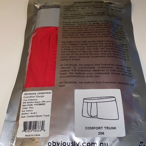 New Obviously Trunk in Red - Picture 3 of 3